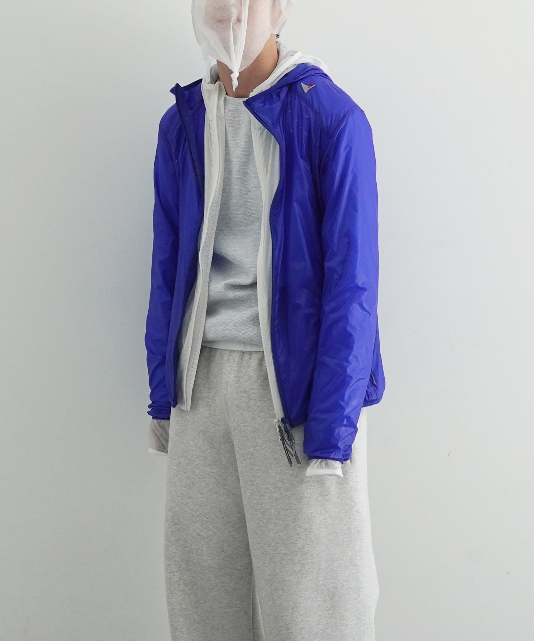 ROA Hue packable wind jacket "BLUE"