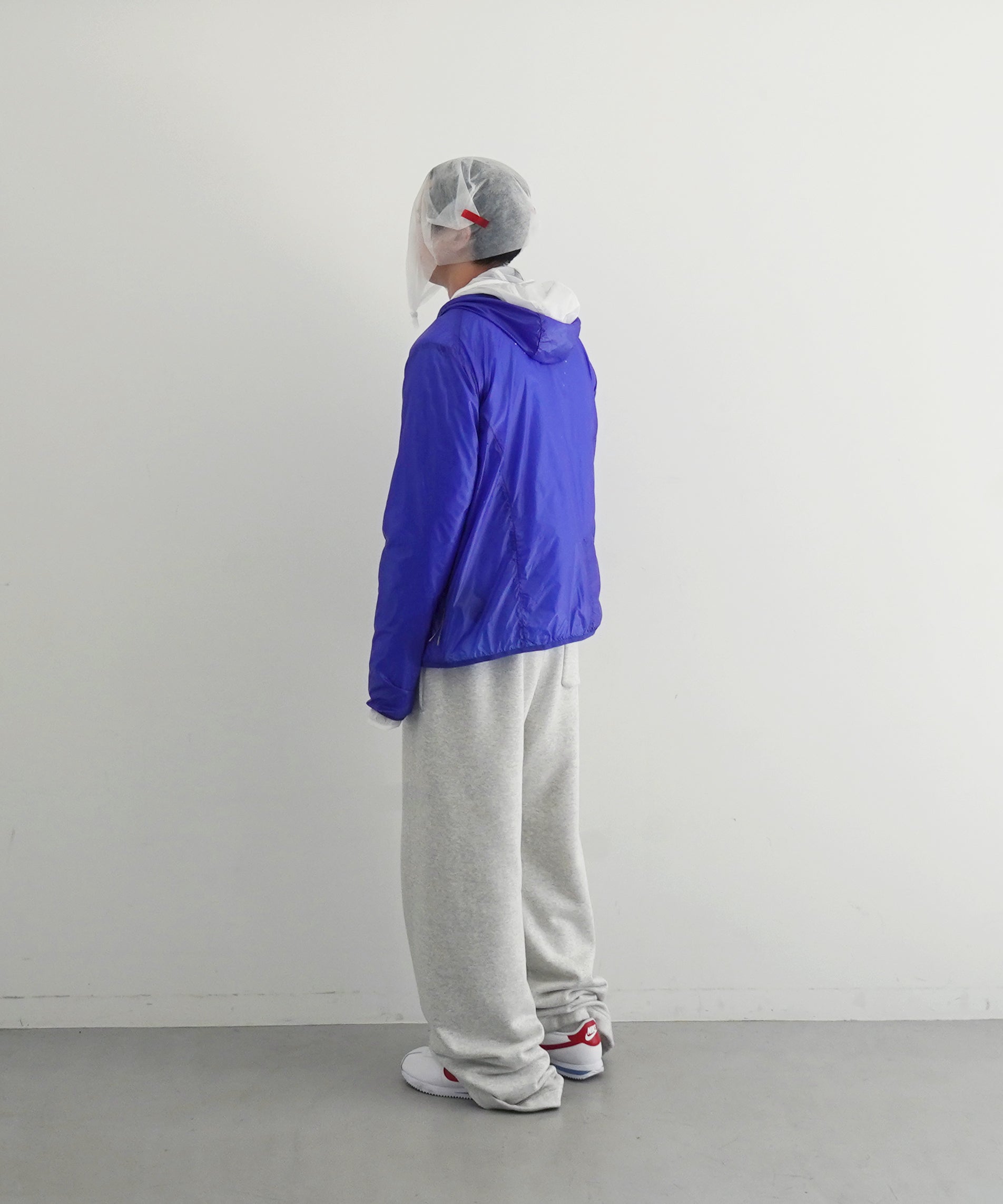 ROA Hue packable wind jacket "BLUE"