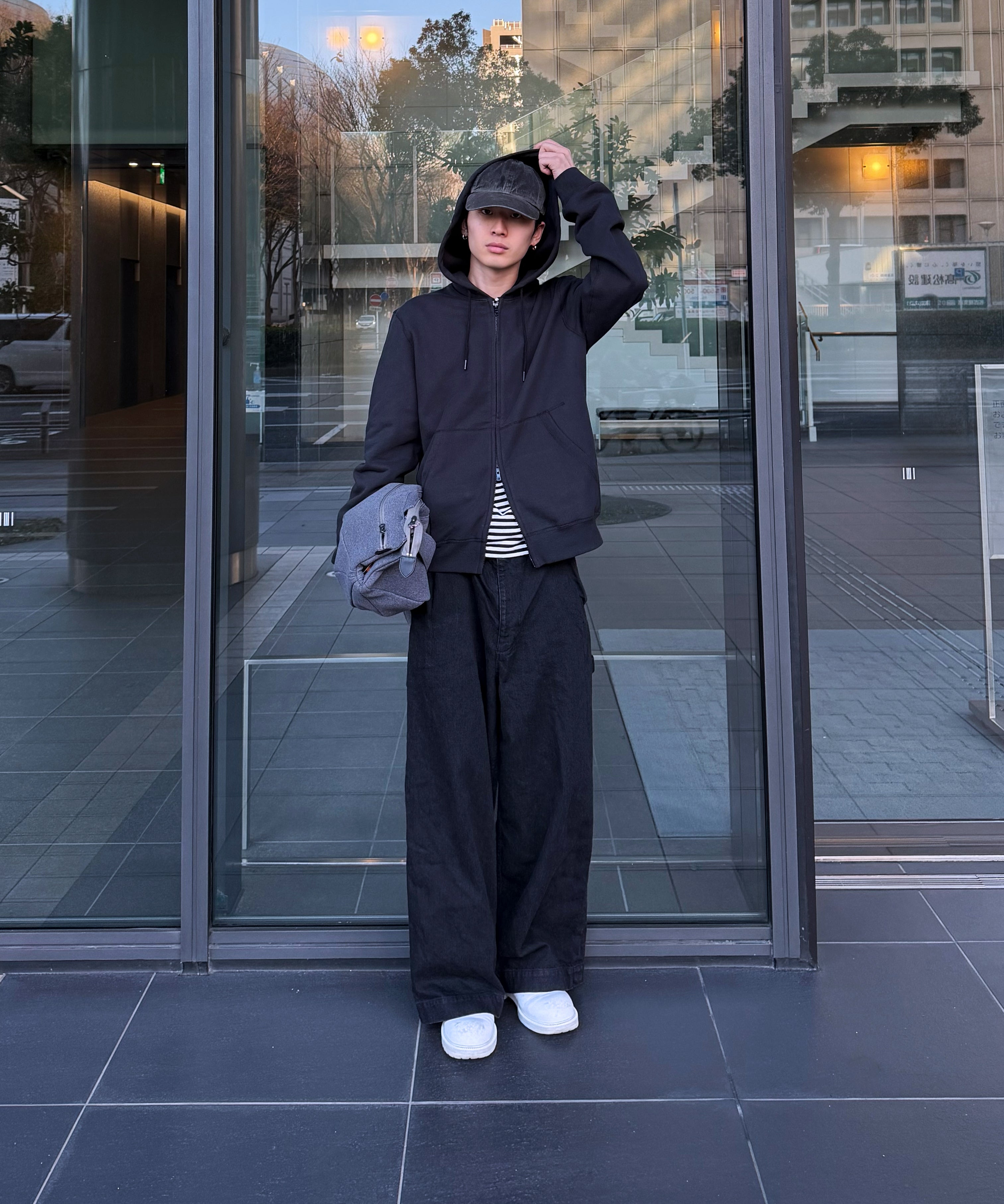 KAIKO【カイコー】double zip parka 