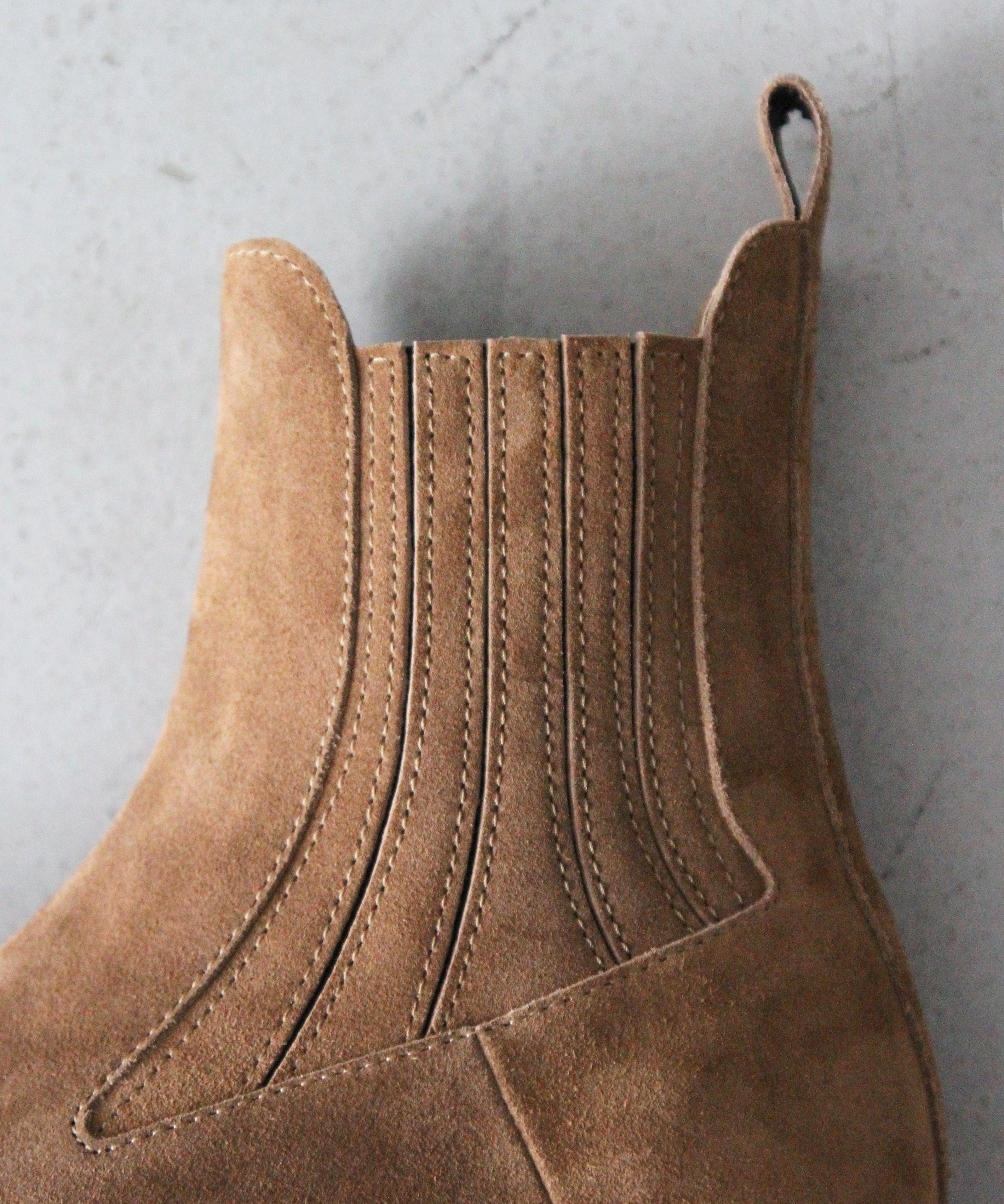 KAIKO × MIDORIKAWA RYO Side gore boots "CAMEL"