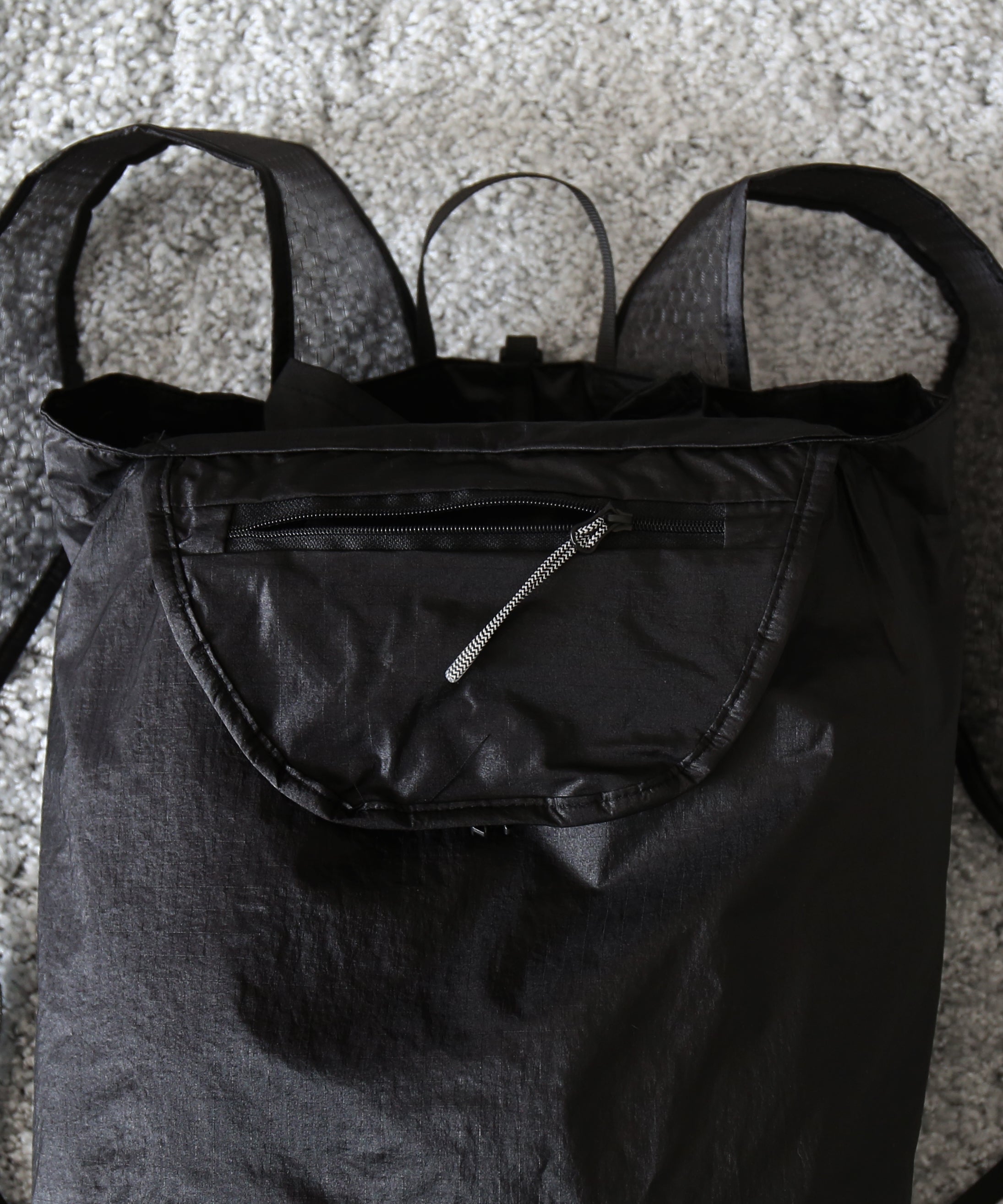 ROA Vaphi 15l ripstop packable backpack "BLACK"