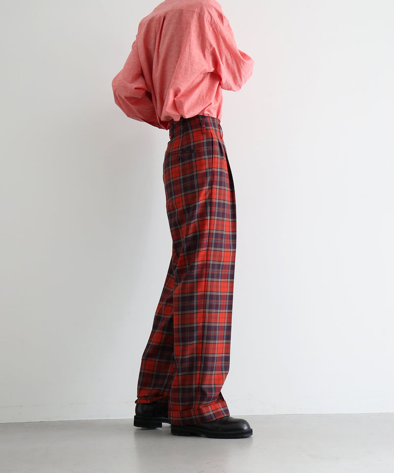KAIKO Wide slacks "RED"