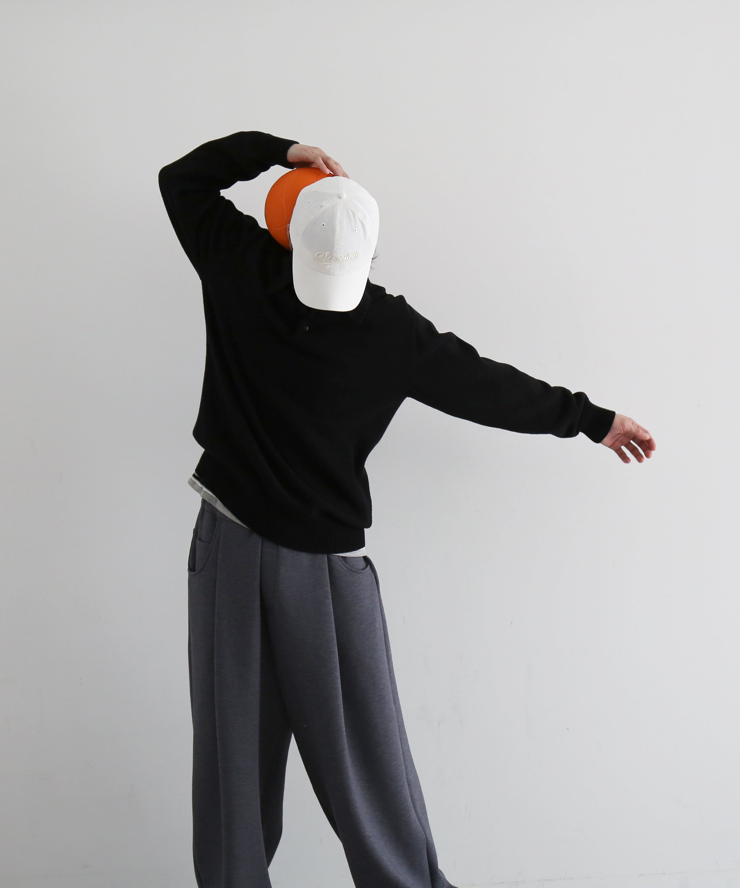 KAIKO【カイコー】Knit polo shirt 