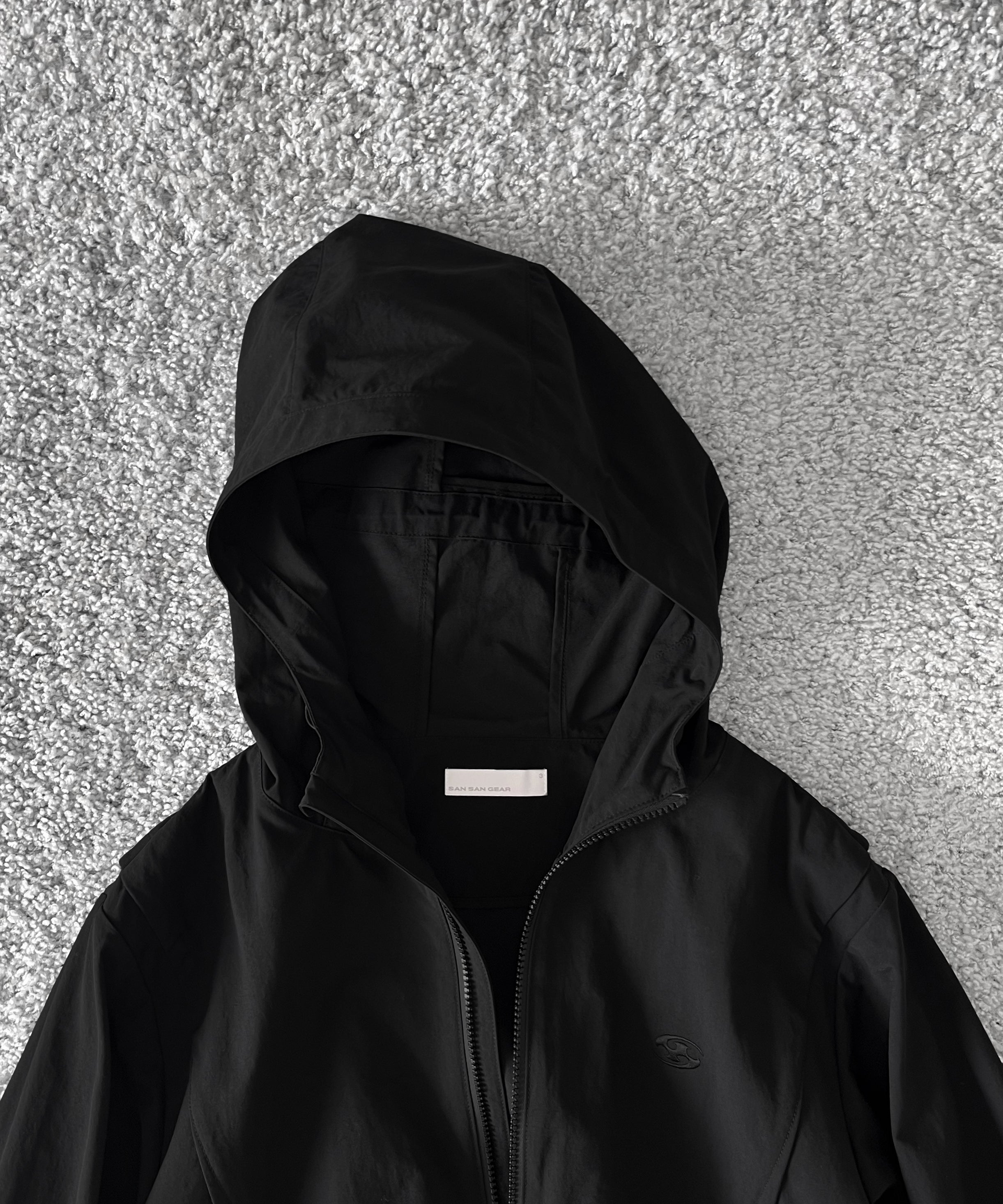 SAN SAN GEAR【サンサンギア】Insulated flap jacket “BLACK”｜O WEB STORE