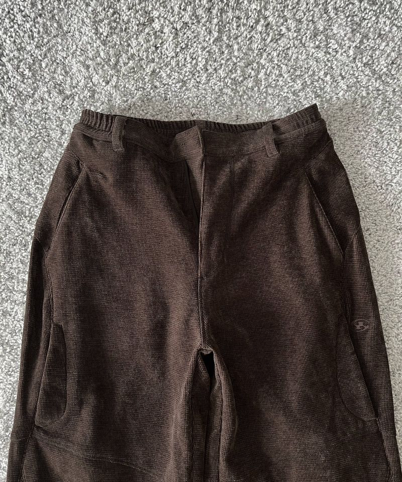 SAN SAN GEAR Nurv pants “BROWN"