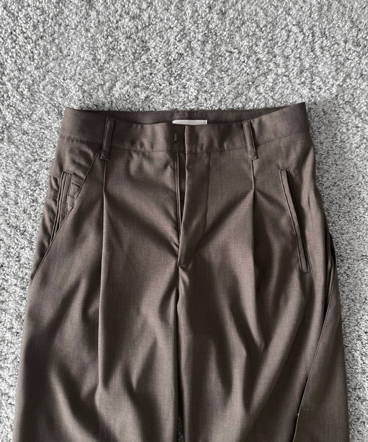 SAN SAN GEAR Wave trouser “ASH BROWN"