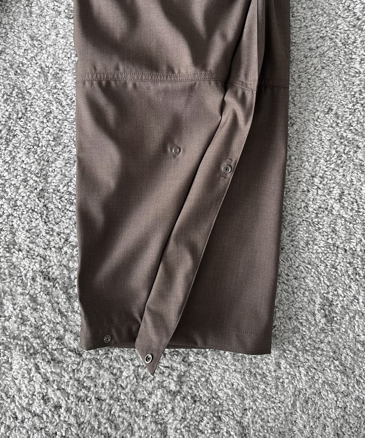 SAN SAN GEAR Wave trouser “ASH BROWN"