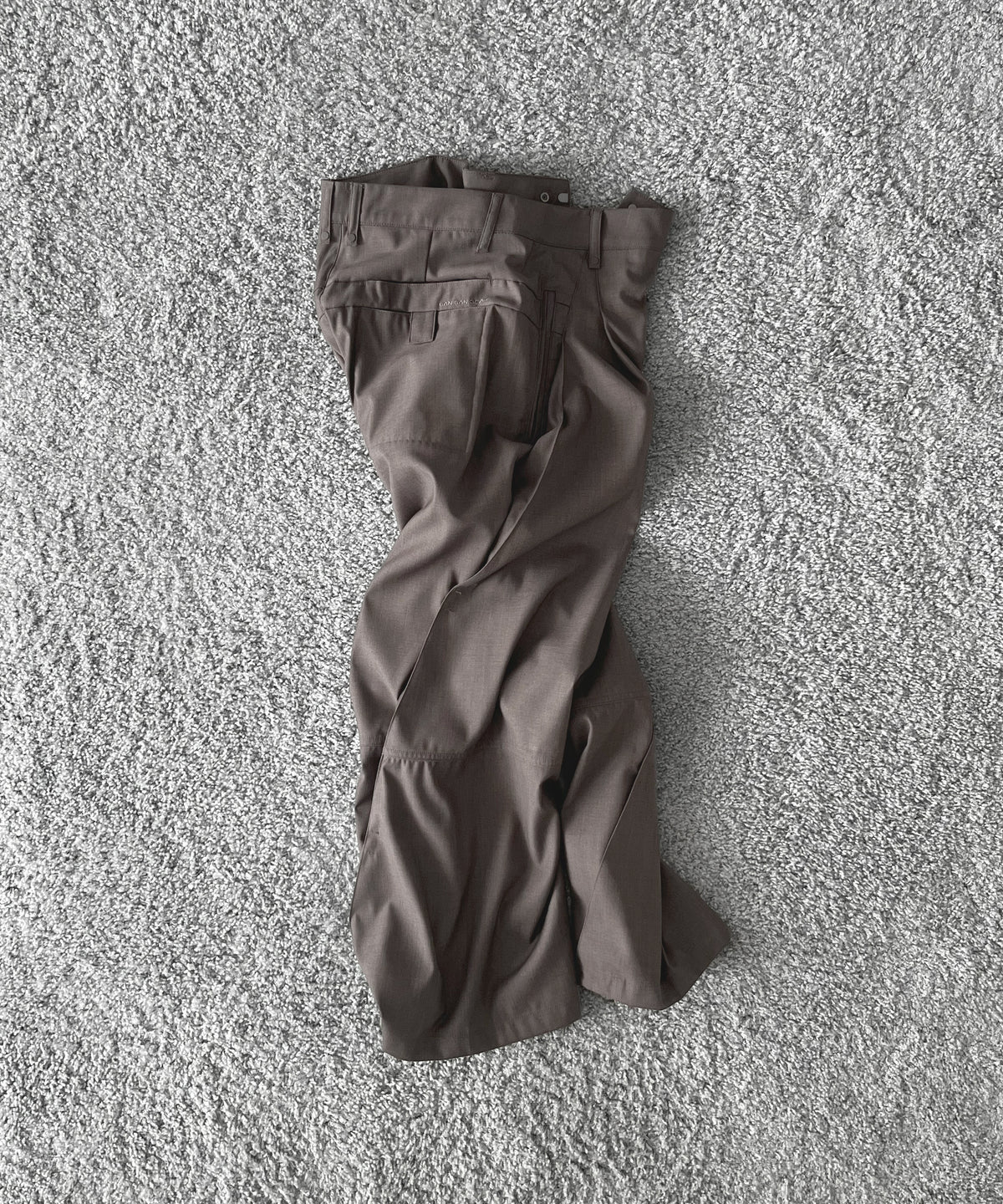 SAN SAN GEAR Wave trouser “ASH BROWN"