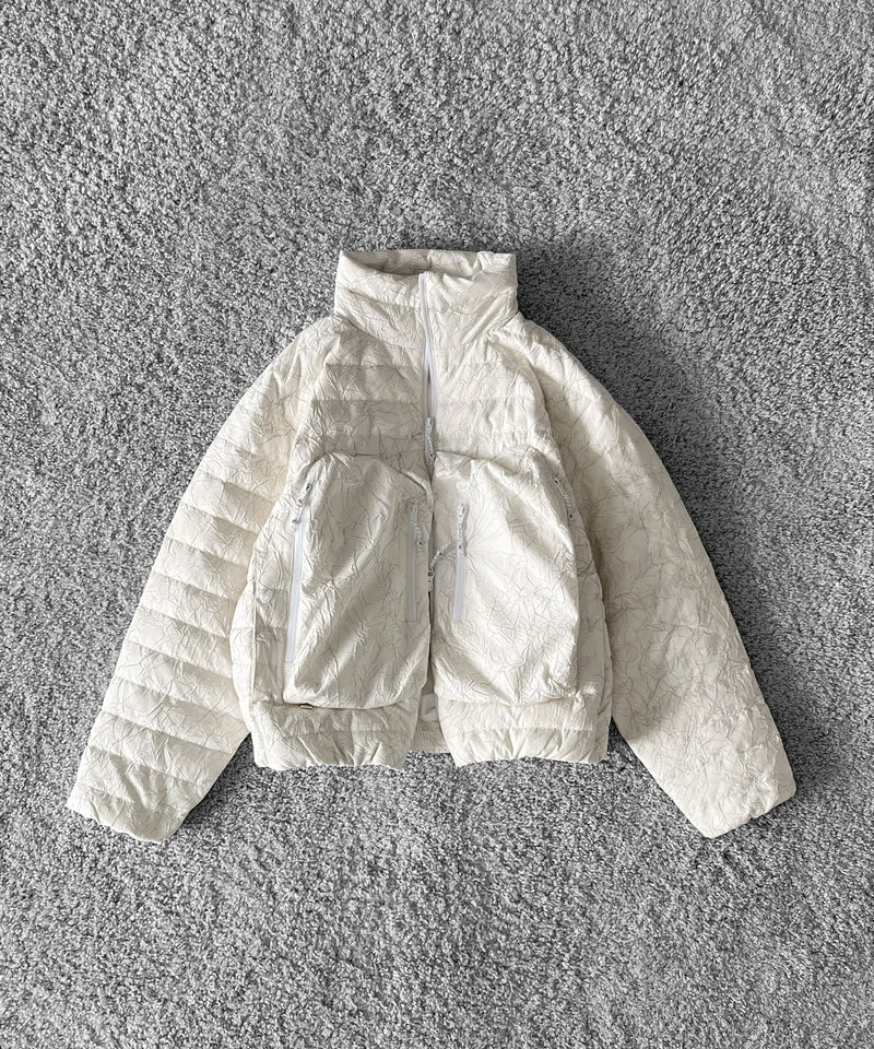 【EXCLUSIVE】FAF(FAKE AS FLOWERS) Crack down jacket "BLUE"