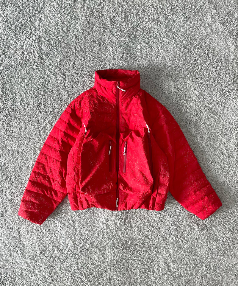 FAF(FAKE AS FLOWERS) Crack down jacket "RED"