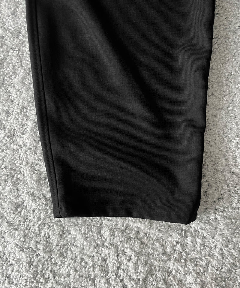 sefr Gino trouser "FINE BLACK WOOL"