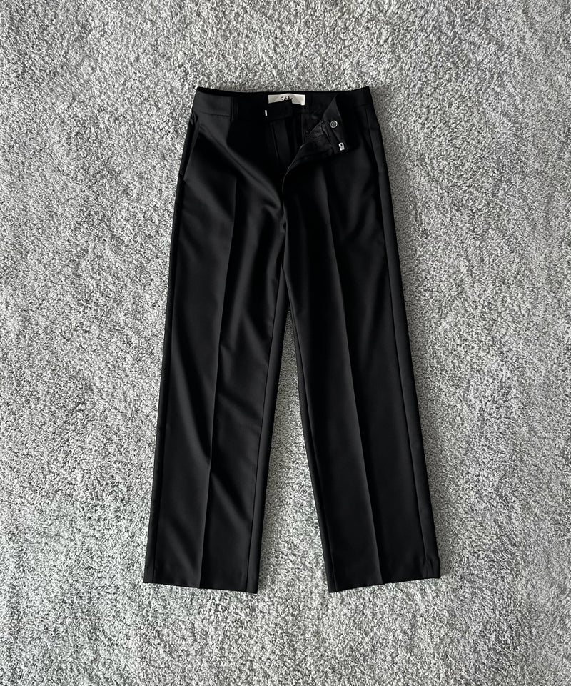 sefr Jeon trouser "ANTRACITE WOOL"