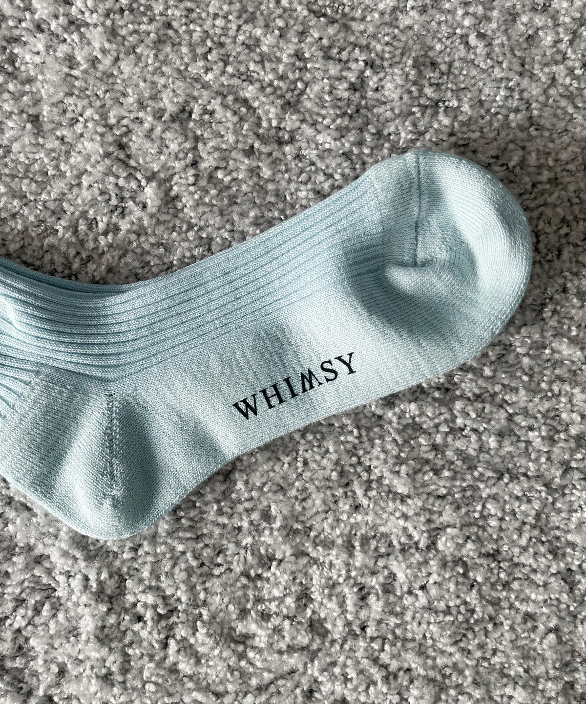 WHIMSY Emjay socks "LIGHT BLUE"