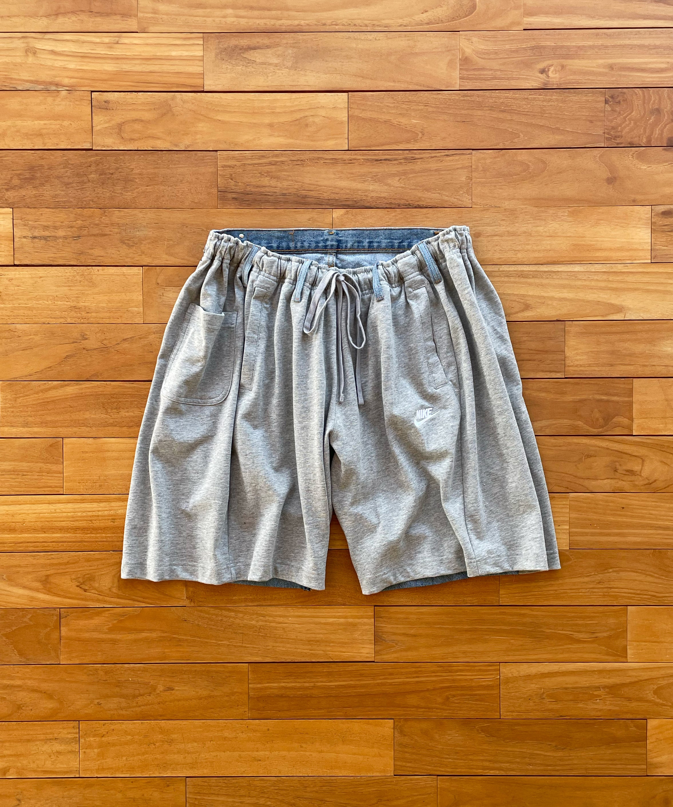 BLESS Over joggingshorts a "LIGHTGREY/DENIMBLUE"