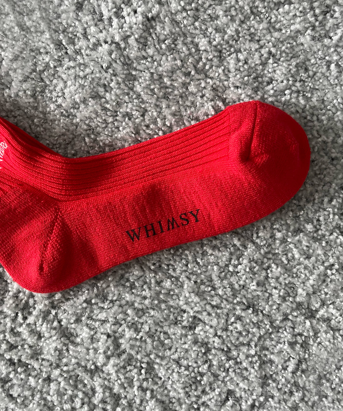 WHIMSY Emjay socks "RED"