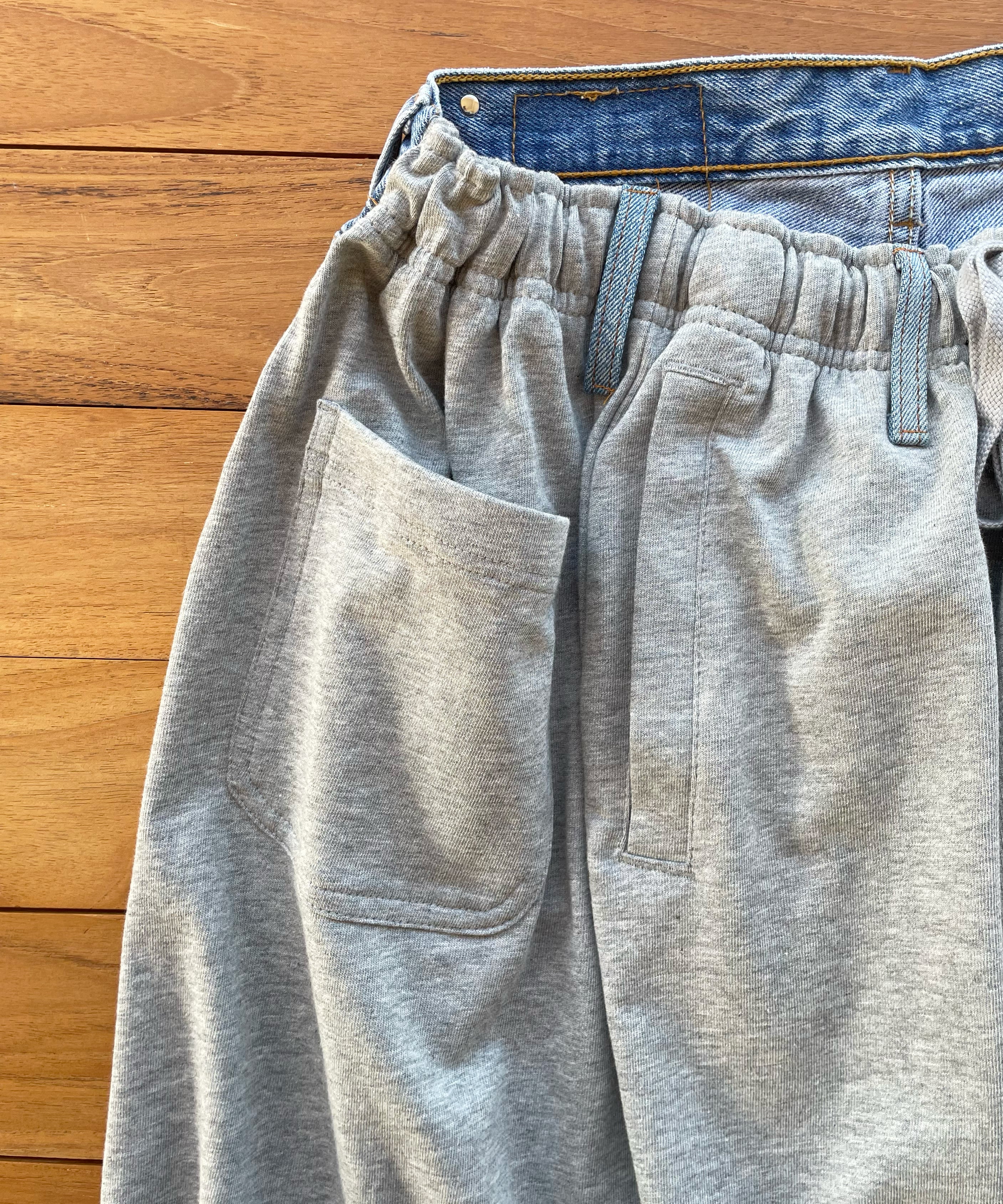 BLESS Over joggingshorts b "LIGHTGREY/DENIMBLUE"