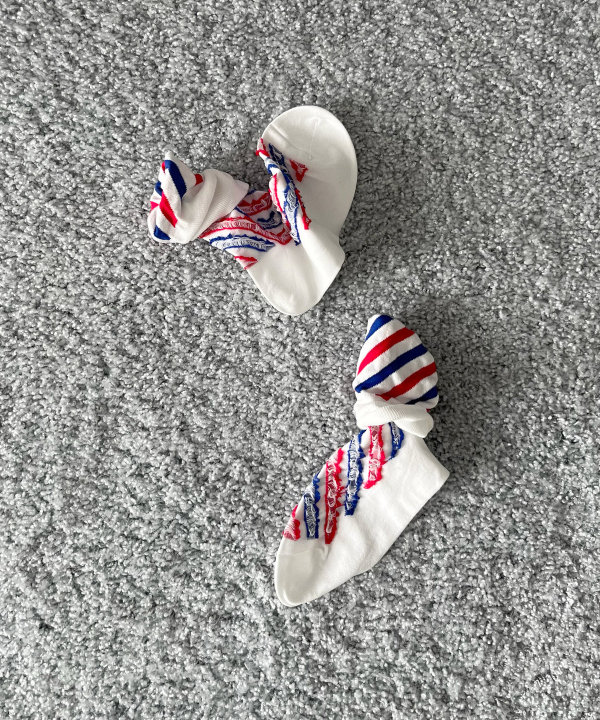 KAIKO 裏 Regimental sox "WHITE×RED×BLUE"