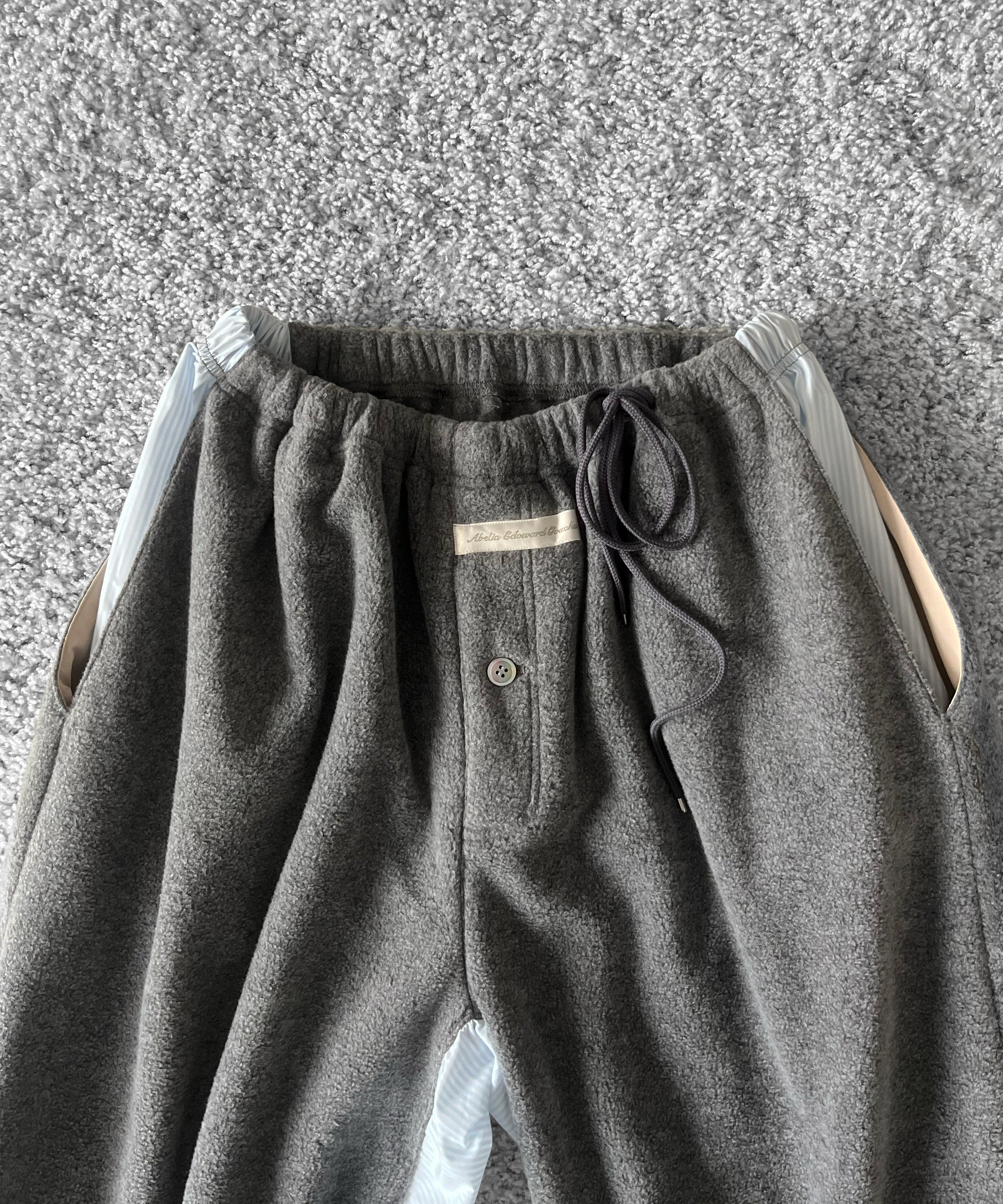 ABELIA EDOWARD GOUCHA【アベリアエドワードゴウチャ】Lt pants fleece