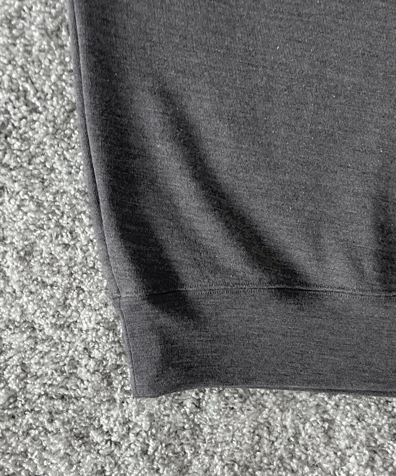 OLD FOLK HOUSE Washable wool sweatshirt "HEATHER GRAY"
