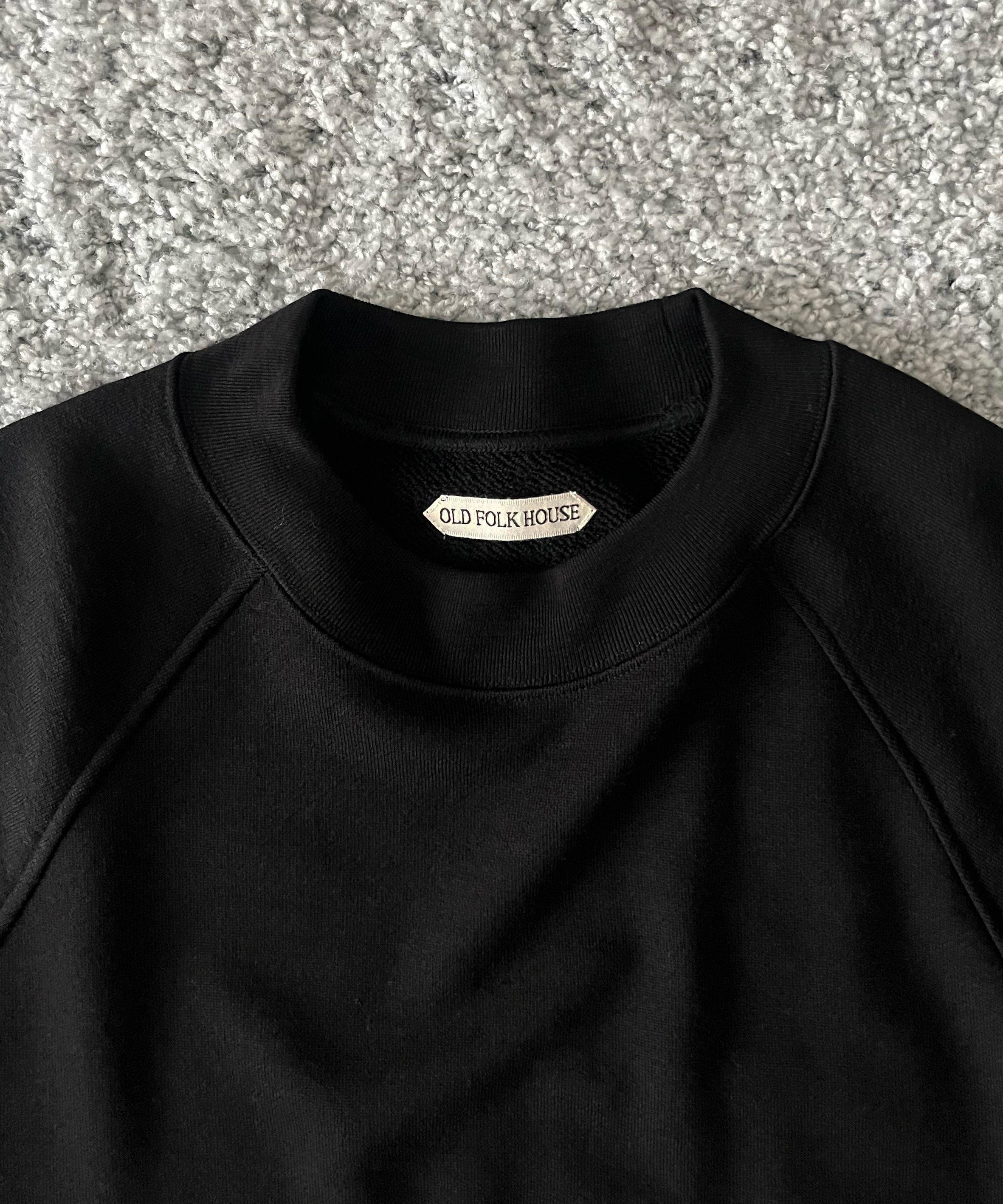 Old folk house【オールドフォークハウス】Washable wool sweatshirt