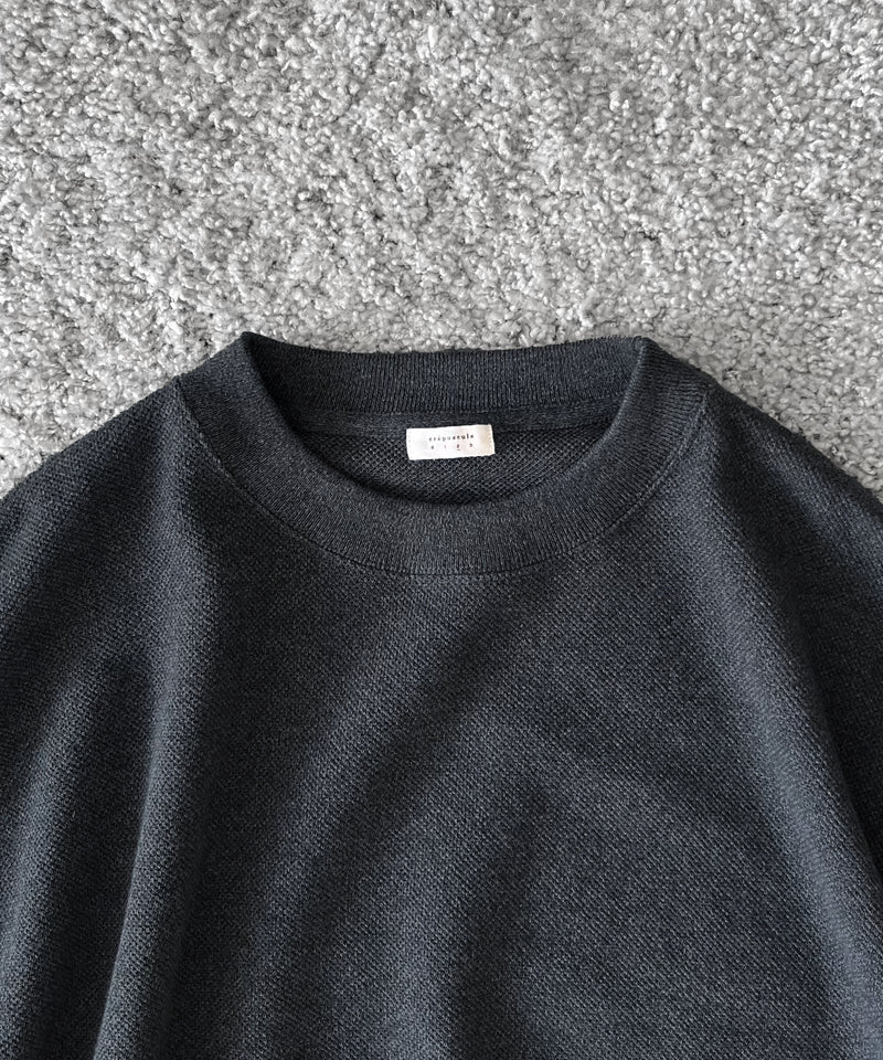 crepuscule Co/wo moss stitch p/o "M.GRAY"