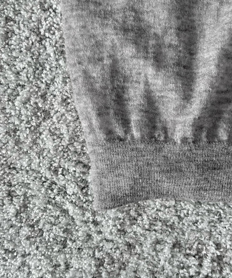 crepuscule W/g mohair reversible p/o "GRAY/L.GRAY"