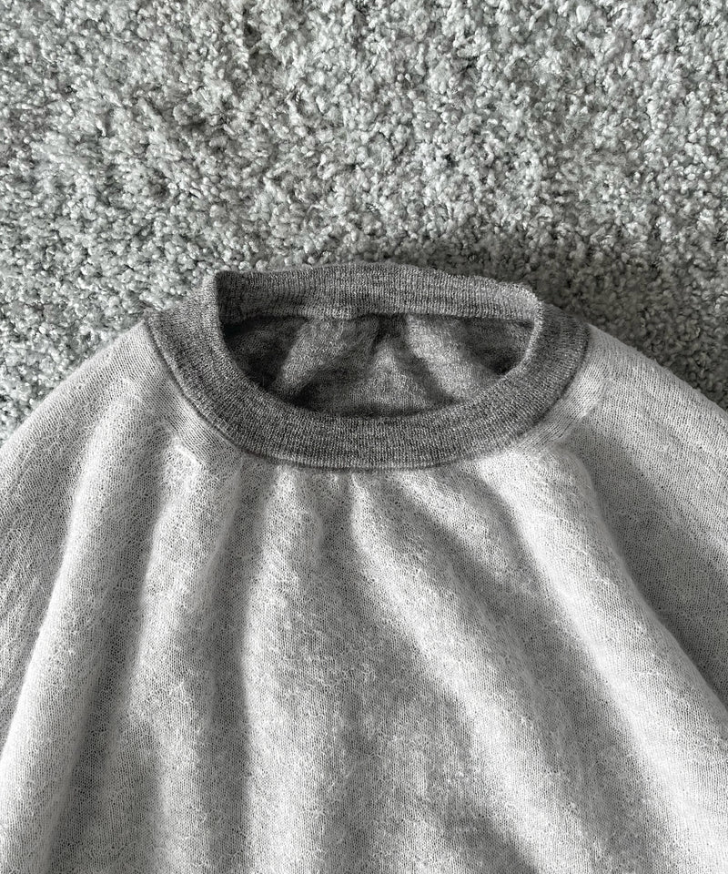 crepuscule W/g mohair reversible p/o "GRAY/L.GRAY"