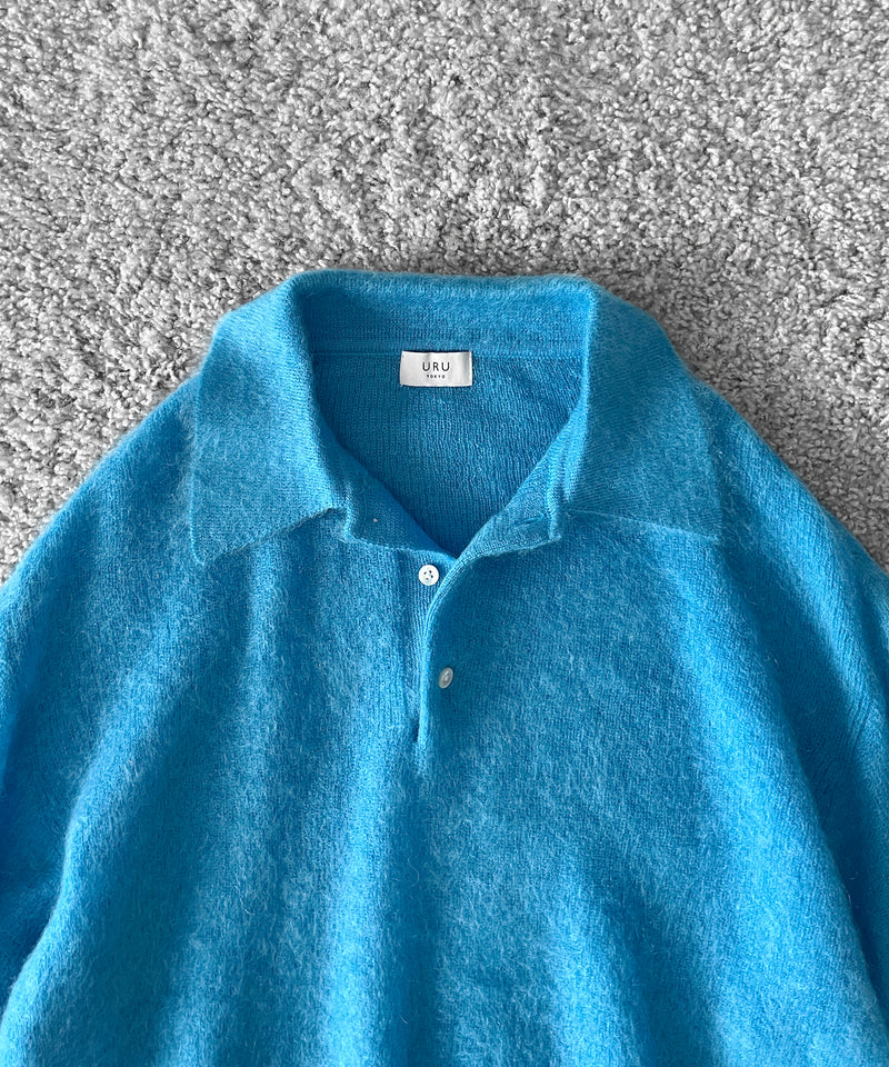 URU Knit polo "BLUE"