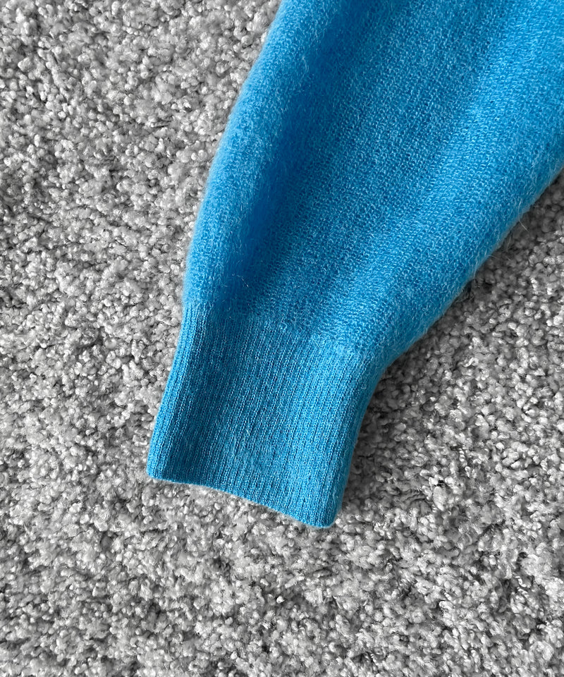 URU Knit polo "BLUE"
