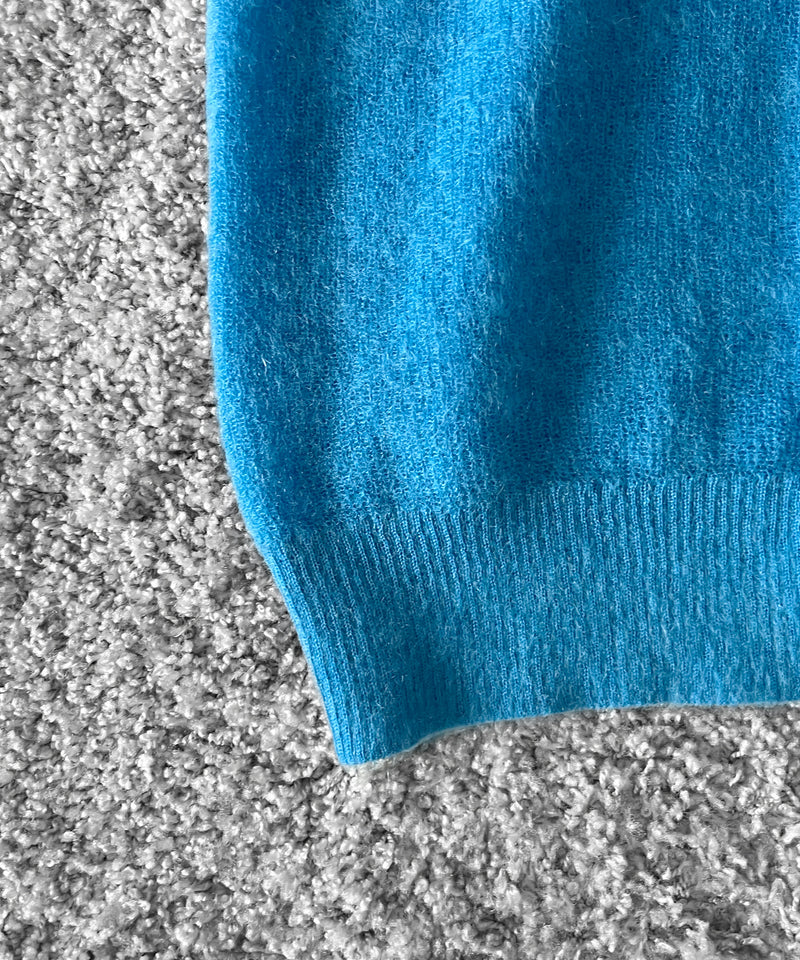 URU Knit polo "BLUE"