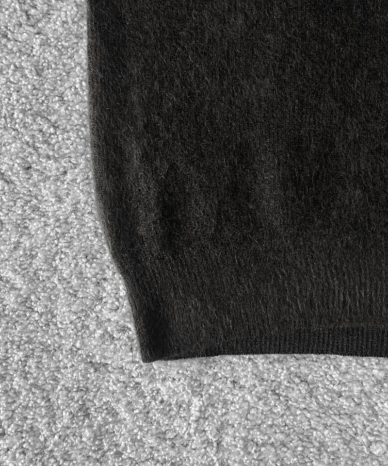 URU Knit polo "M.GRAY"