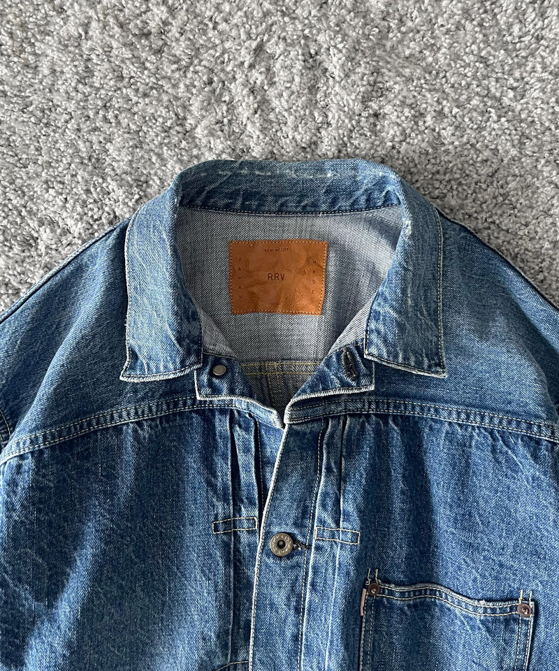 REMI RELIEF 12oz 大戦モデルJKT "USED BLUE"