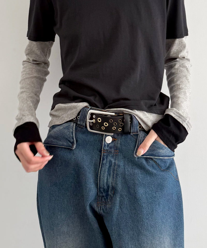 Gimaguas Rufus belt "BROWN"