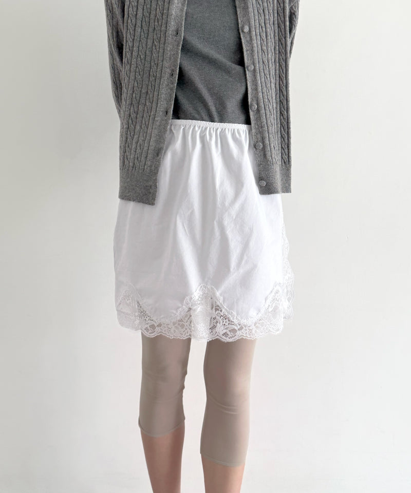 Gimaguas Katalin midi skirt "WHITE"
