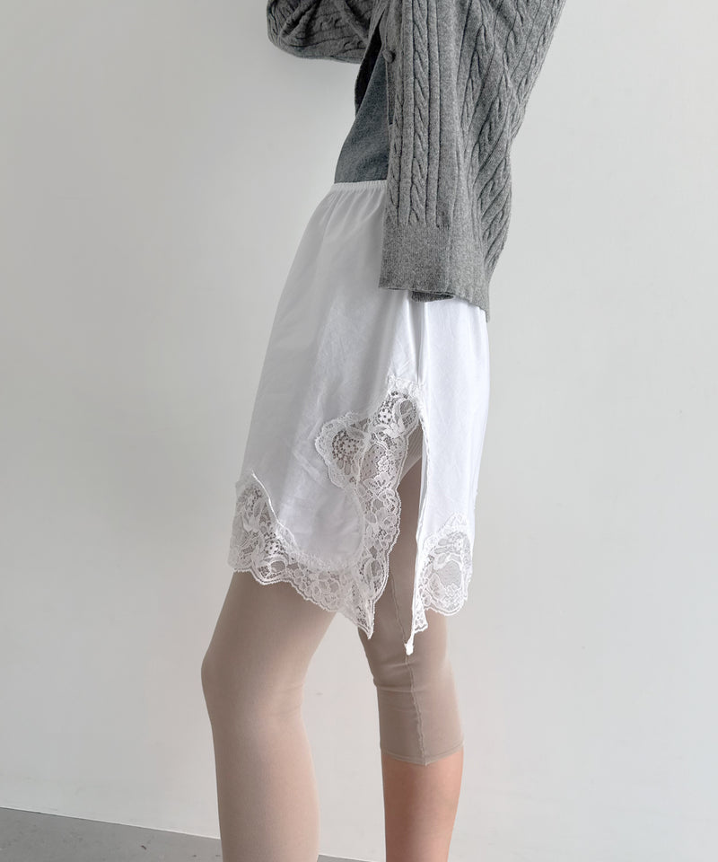 Gimaguas Katalin midi skirt "WHITE"