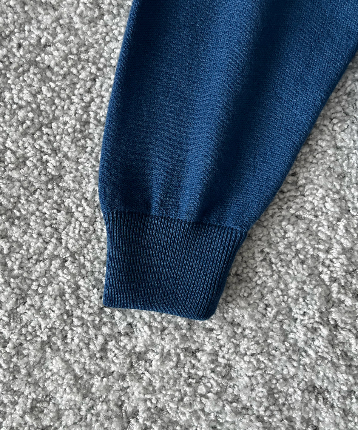 DIGAWEL Extrafine merino wool sweater "BLUE"