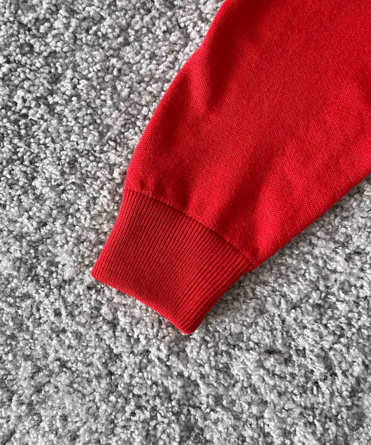 DIGAWEL Extrafine merino wool sweater "RED"