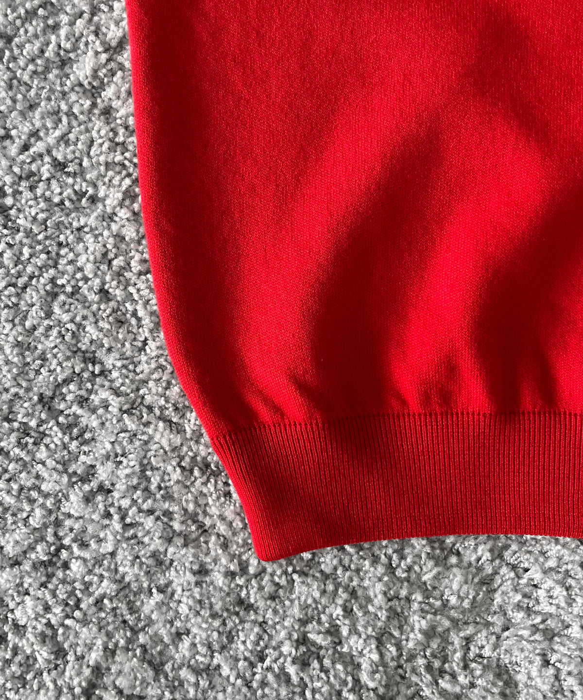 DIGAWEL Extrafine merino wool sweater "RED"