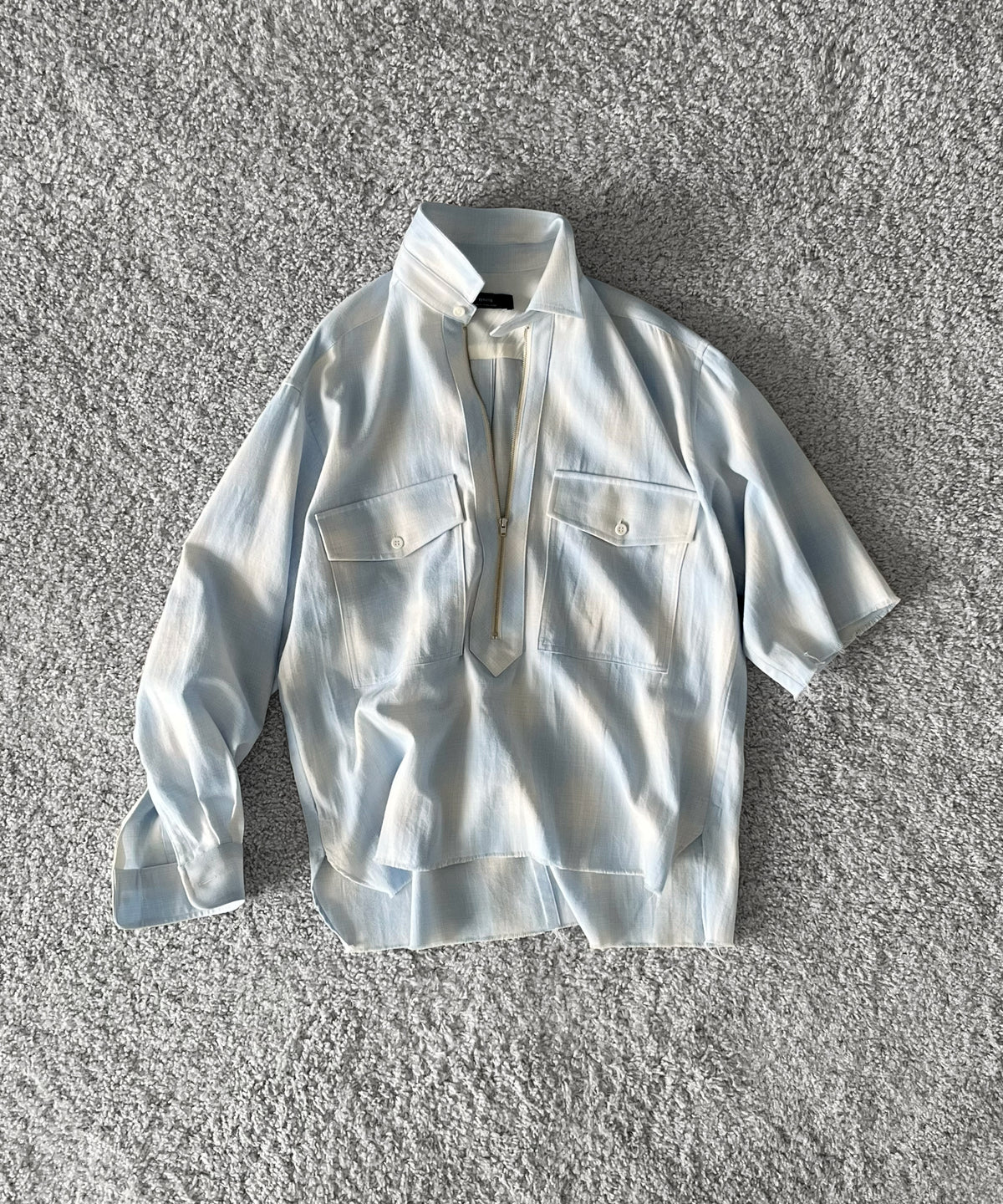 ensou. Left-handed shirt "A.SONIC BLUE"