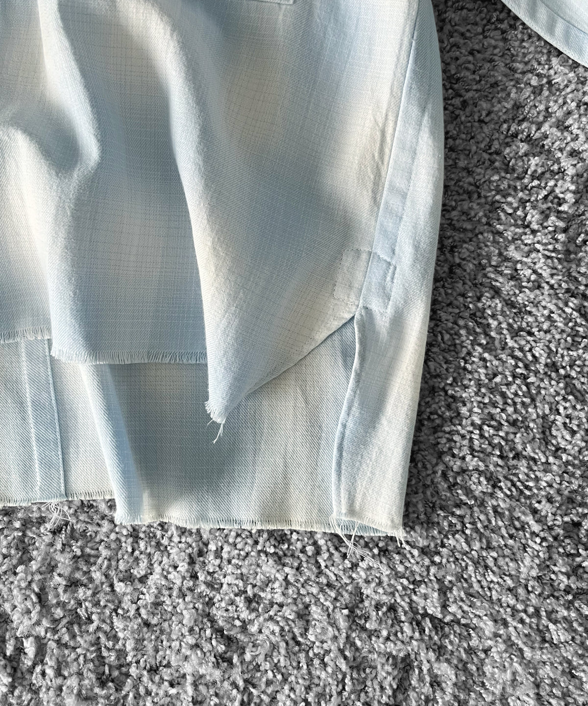 ensou. Left-handed shirt "A.SONIC BLUE"