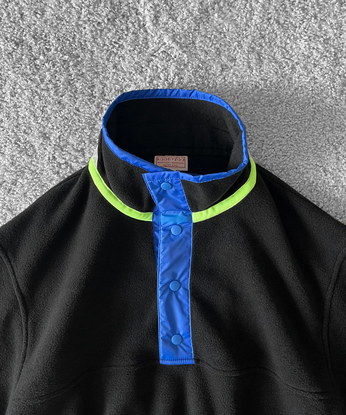 KOOKY ZOO Snap shirt "BLACK"