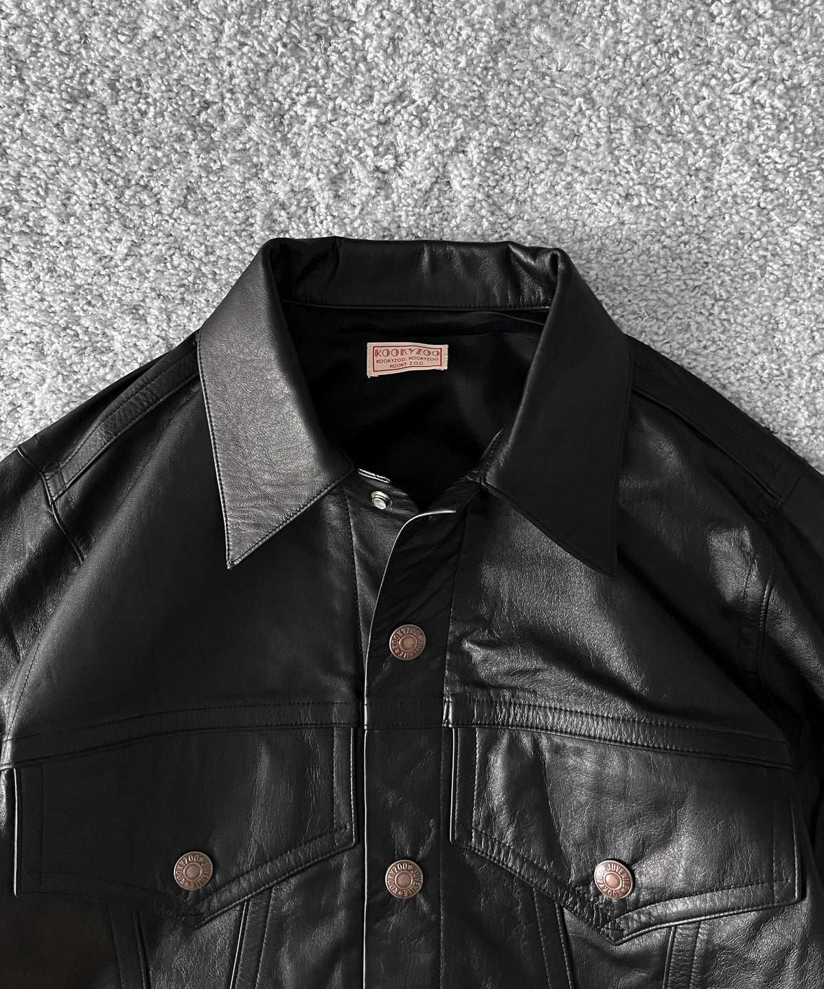 KOOKY ZOO Trucker jacket "BLACK"