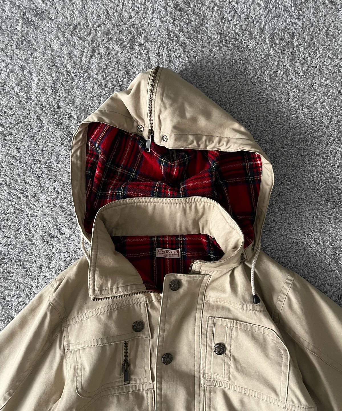 KOOKY ZOO Kevin’s blouson "IVORY"