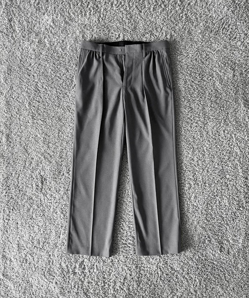 UNUSED Uw1203 straight slacks “BEIGE"