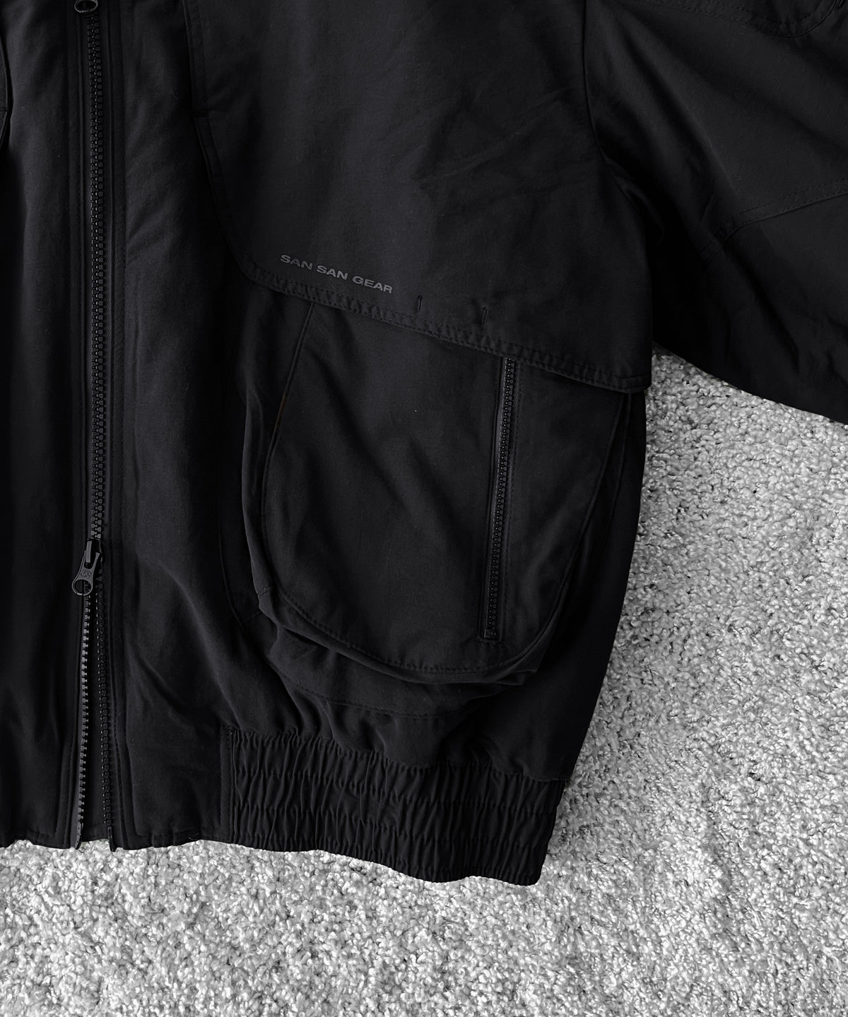 SAN SAN GEAR Bomber jacket “BLACK”
