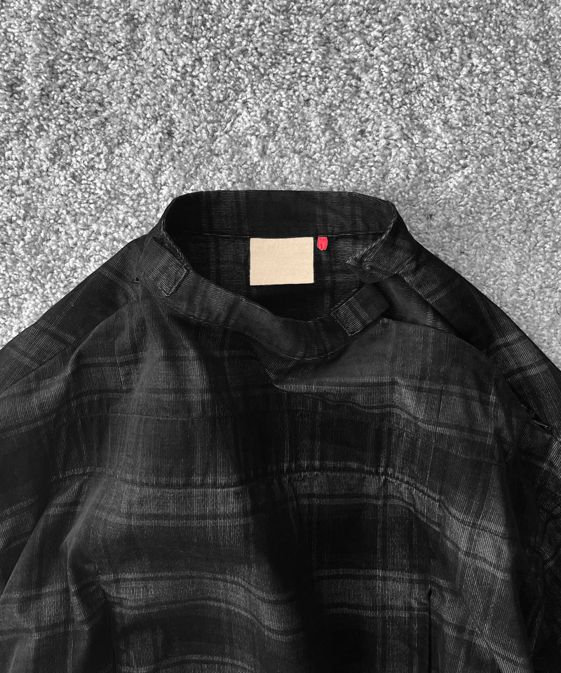 JIAN YE Yi shirt skirt "BLACK CHECK"