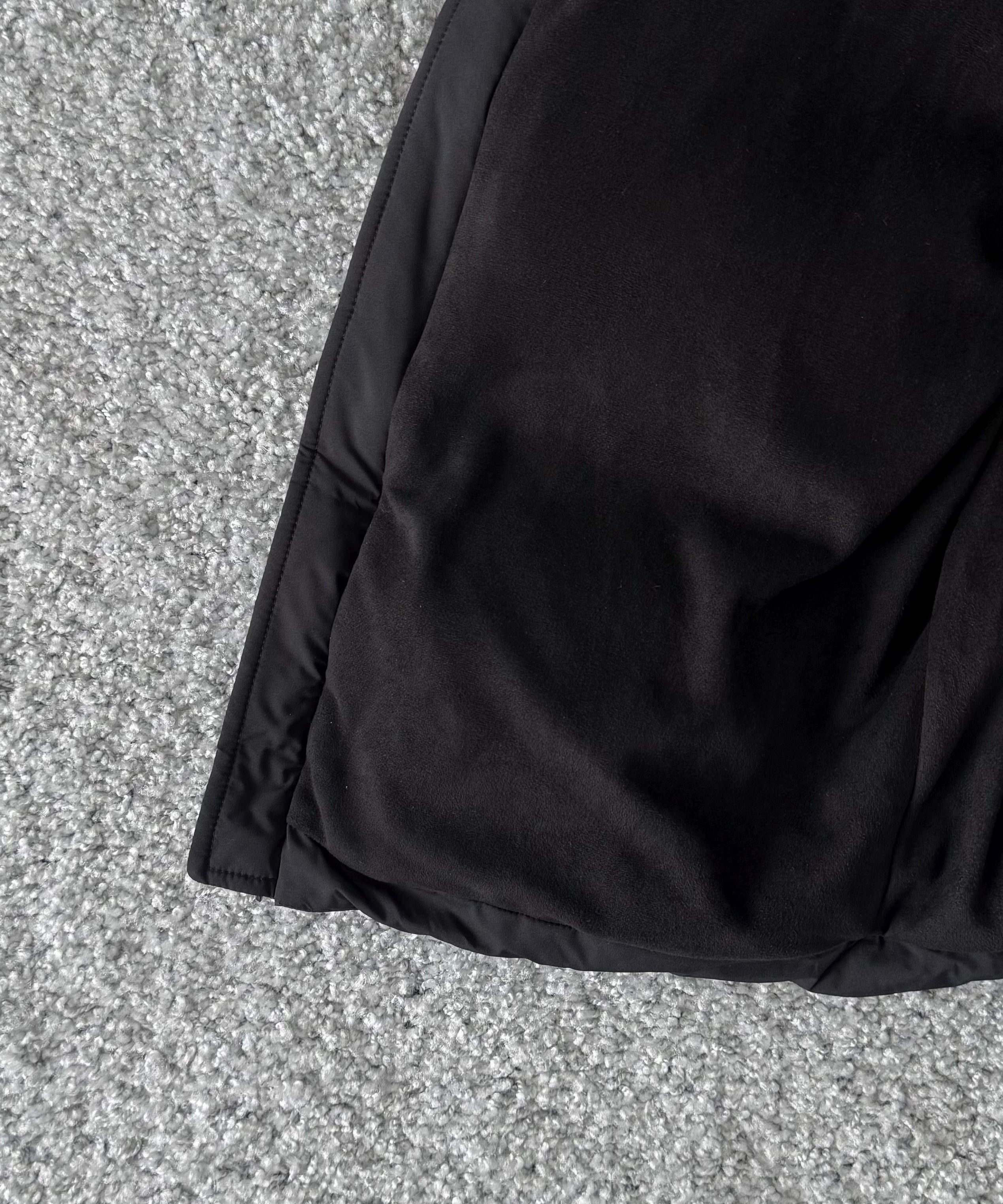 FAX COPY EXPRESS Cropped Roll-neck Puffer "BLACK"