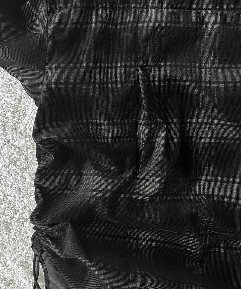 JIAN YE Yi shirt skirt "BLACK CHECK"
