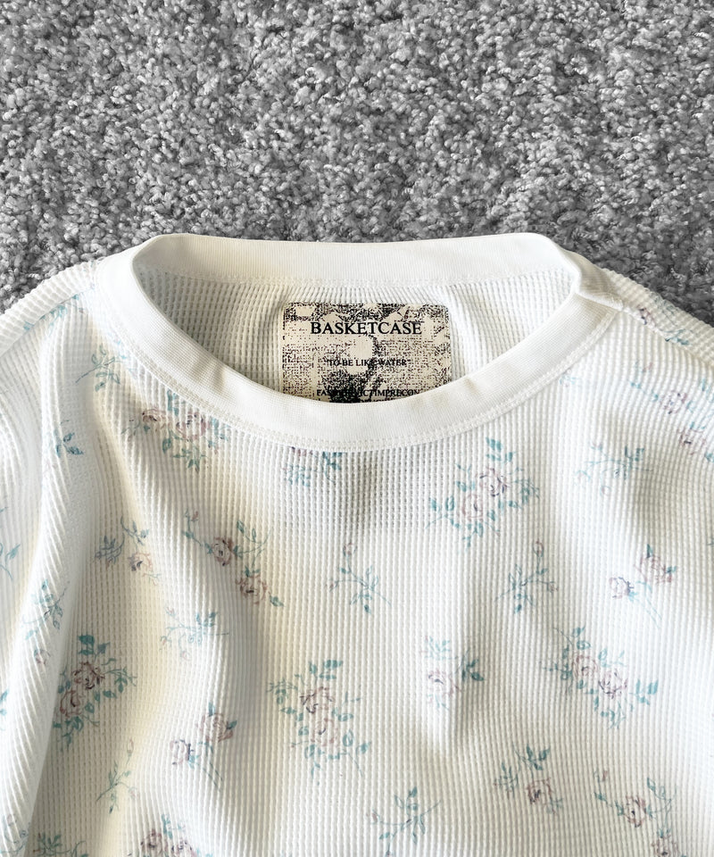 Basketcase Floral, thermal “WHITE / YELLOW”