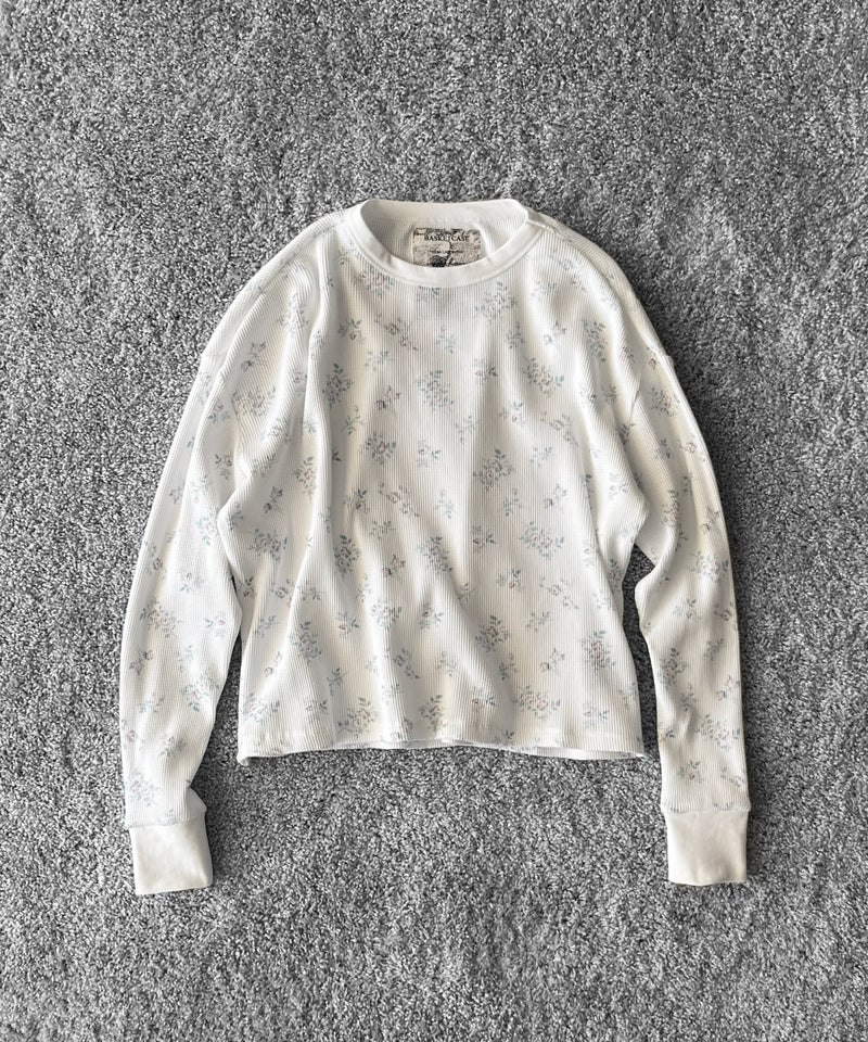 Basketcase Floral, thermal “WHITE / YELLOW”